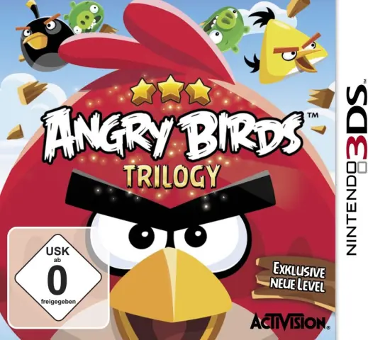 3DS Angry Birds Trilogy cover