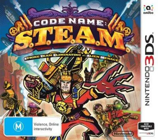 3DS Code Name: S.T.E.A.M. cover