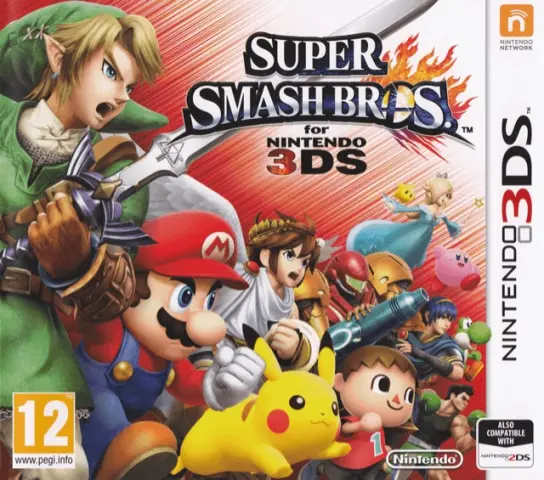 3DS Super Smash Bros. for Nintendo 3DS kaas