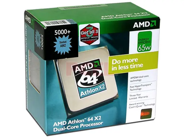AMD Athlon 64 X2 5000+ CPU обложки