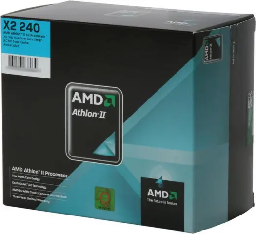 AMD Athlon II X2 240 CPU обложки