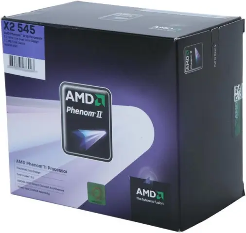 AMD Phenom II x2 545 CPU обложки