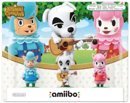 Amiibo Animal Crossing - Cyrus, K.K., and Reese 3-Pack