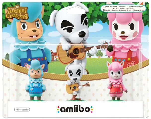 Amiibo Animal Crossing - Cyrus, K.K., and Reese 3-Pack kaas