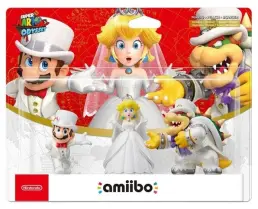 Amiibo Super Mario Odyssey - Wedding incl. Mario, Peach and Bowser