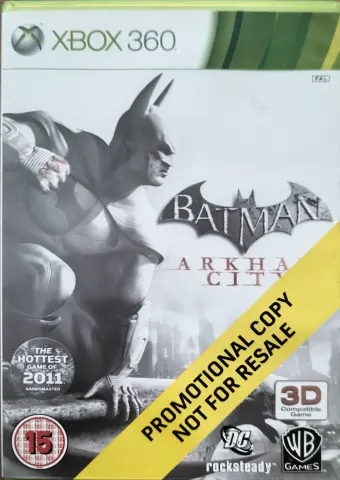 Batman: Arkham City Promotional Copy kaas