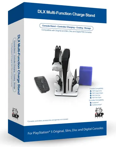 iMP Tech DLX Multi Function Charge Stand for PS5 обложки