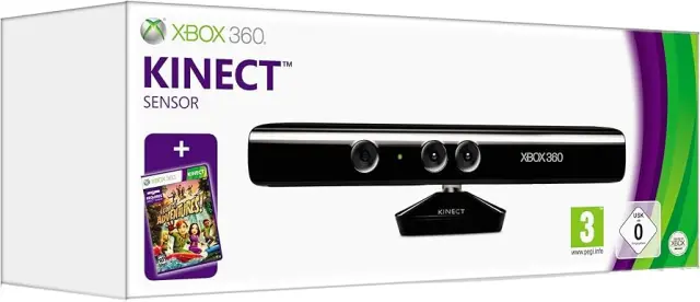 Kinect Sensor for Xbox 360 + Kinect Adventures! kaas