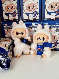 Labubu THE MONSTERS Pepsi Series Vinyl Face Plush