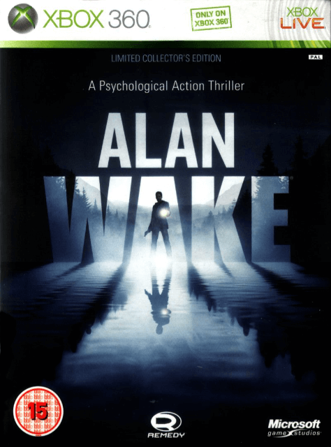 Xbox 360 Alan Wake cover