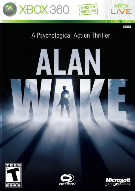 Xbox 360 Alan Wake обложки