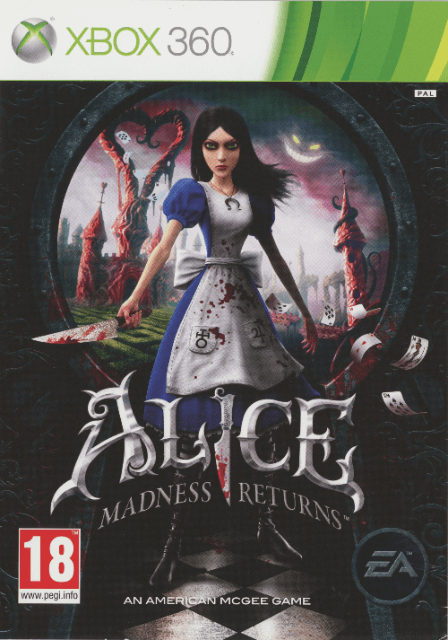 Xbox 360 Alice: Madness Returns обложки