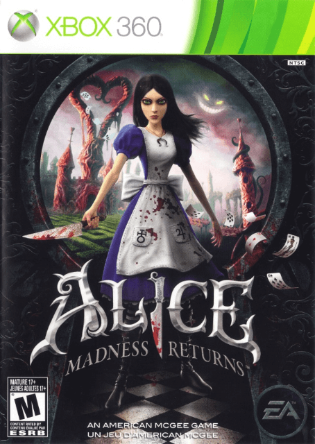 Xbox 360 Alice: Madness Returns обложки