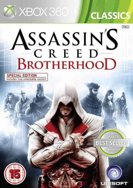 Xbox 360 Assassin's Creed: Brotherhood kaas
