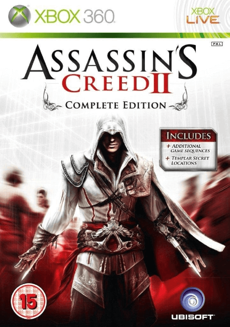 Xbox 360 Assassin's Creed II обложки