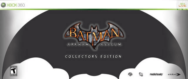 Xbox 360 Batman: Arkham Asylum Collector's Edition kaas