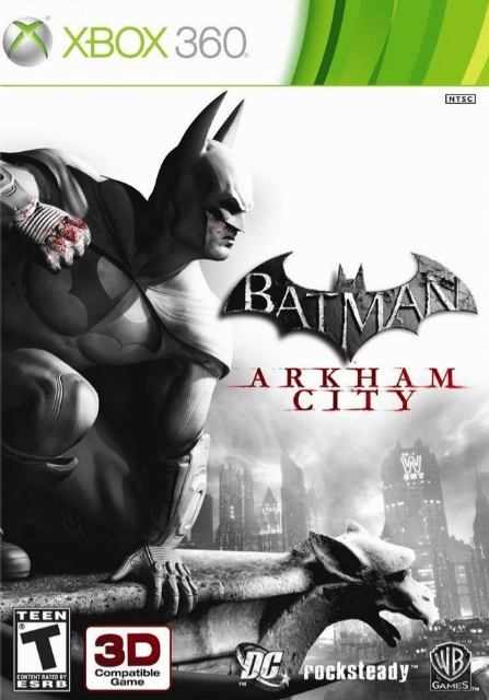 Xbox 360 Batman: Arkham City обложки