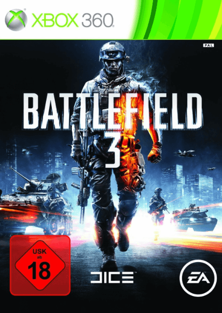 Xbox 360 Battlefield 3 kaas