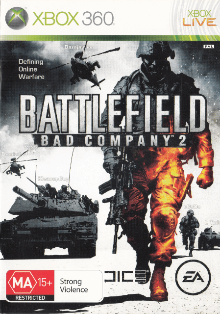 Xbox 360 Battlefield: Bad Company 2 kaas