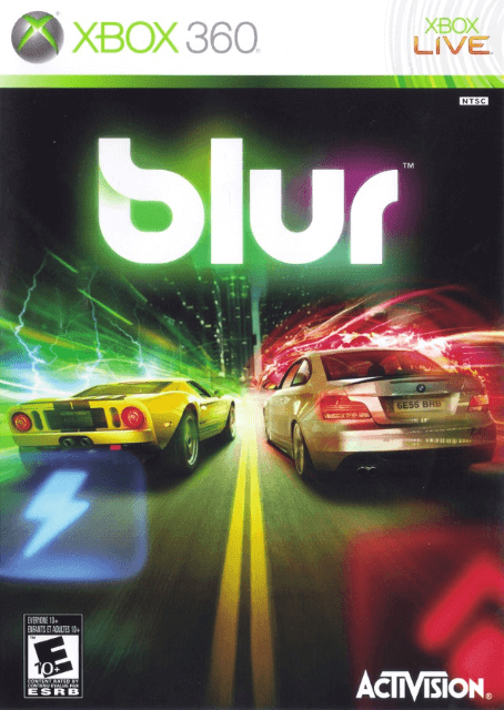 Xbox 360 Blur обложки
