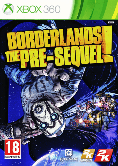 Xbox 360 Borderlands: The Pre-Sequel обложки