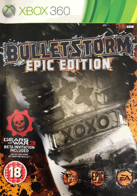 Xbox 360 Bulletstorm cover