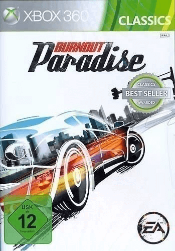 Xbox 360 Burnout Paradise обложки
