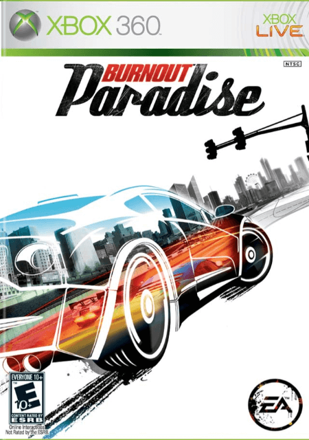 Xbox 360 Burnout Paradise cover
