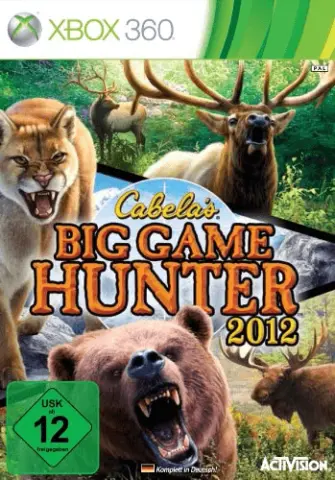 Xbox 360 Cabela's Big Game Hunter 2012 kaas