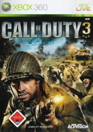 Xbox 360 Call of Duty 3