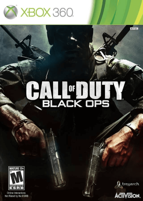 Xbox 360 Call of Duty: Black Ops cover