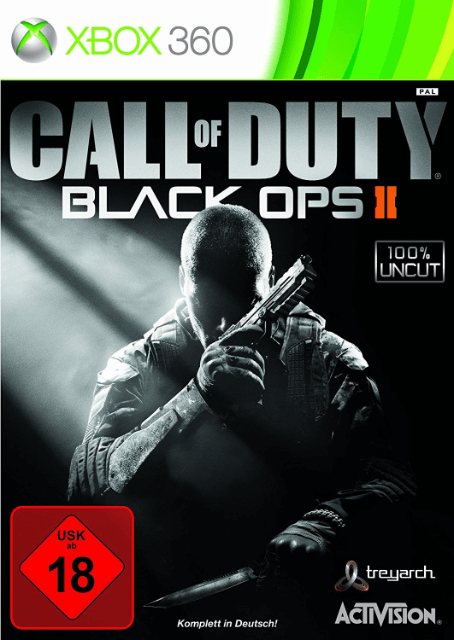 Xbox 360 Call of Duty: Black Ops II обложки