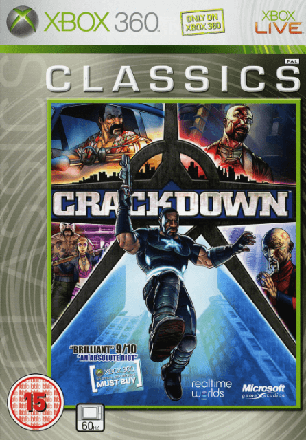 Xbox 360 Crackdown cover
