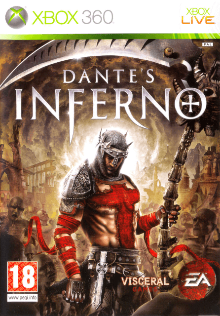 Xbox 360 Dante's Inferno kaas