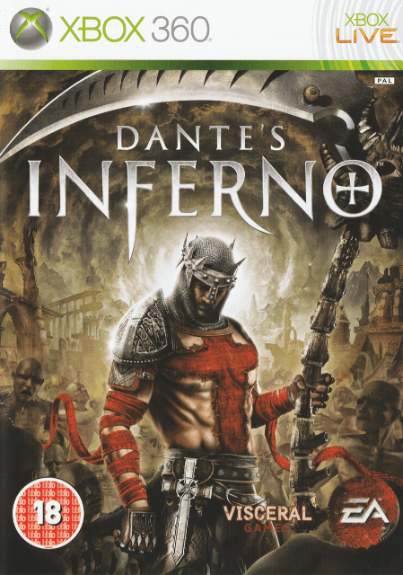 Xbox 360 Dante's Inferno обложки