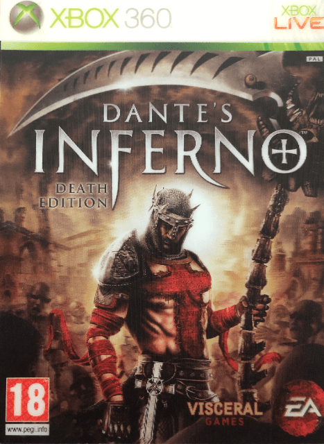 Xbox 360 Dante's Inferno kaas