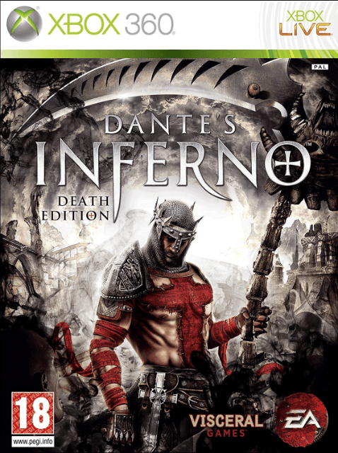 Xbox 360 Dante's Inferno cover