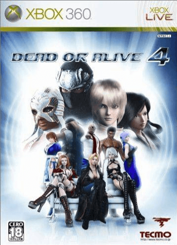 Xbox 360 Dead or Alive 4 обложки