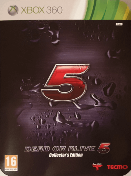 Xbox 360 Dead or Alive 5 Collector's Edition обложки