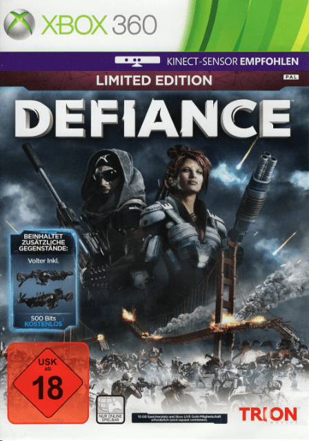 Xbox 360 Defiance Limited Edition обложки