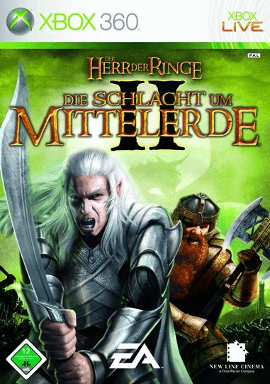 Xbox 360 Der Herr der Ringe: Die Schlacht um Mittelerde II обложки