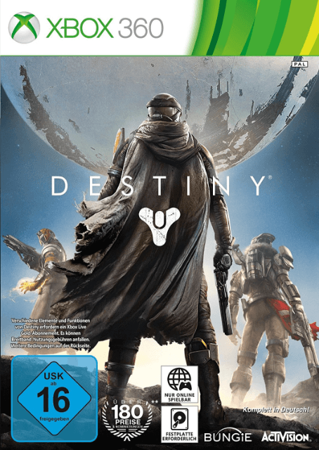 Xbox 360 Destiny cover