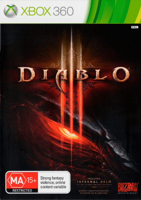 Xbox 360 Diablo III cover