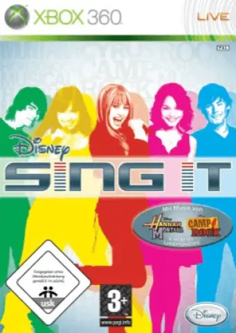 Xbox 360 Disney Sing It + Mic kaas