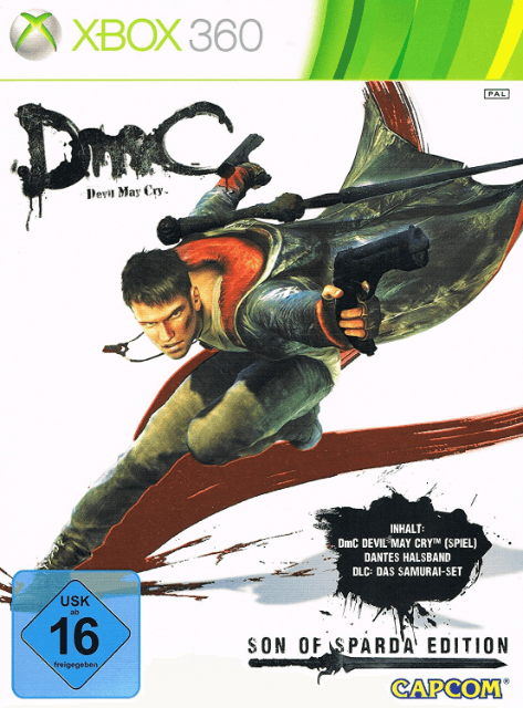 Xbox 360 DmC: Devil May Cry обложки