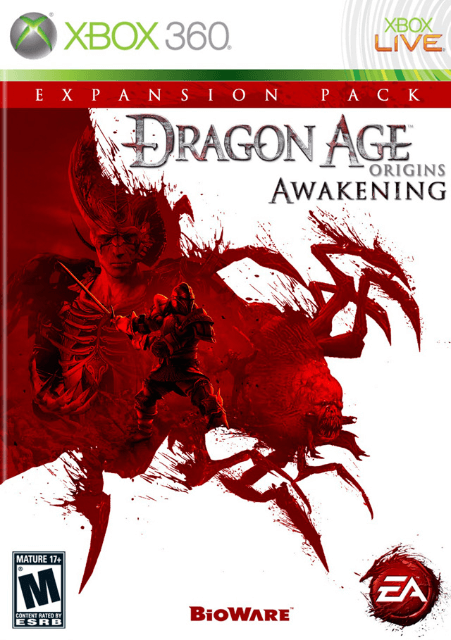 Xbox 360 Dragon Age: Origins обложки