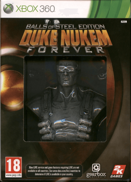 Xbox 360 Duke Nukem Forever cover