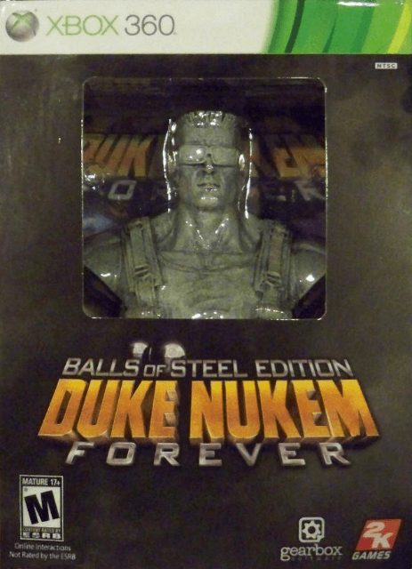 Xbox 360 Duke Nukem Forever обложки