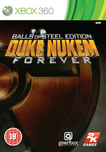 Xbox 360 Duke Nukem Forever cover