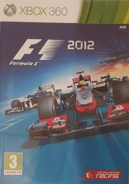 Xbox 360 F1 2012 kaas